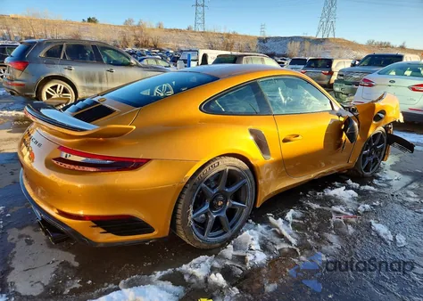 2018 Porsche 911 Turbo z USA, uszkodzony, nr VIN WP0AD2A99JS156951